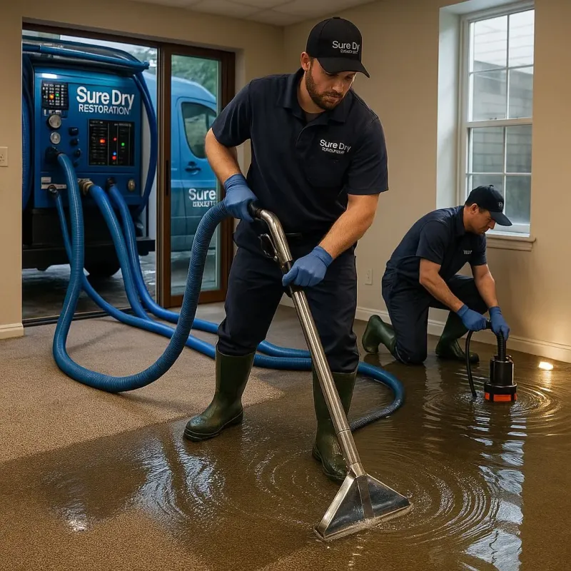 Water Extraction and Removal process in Big Spring, TX